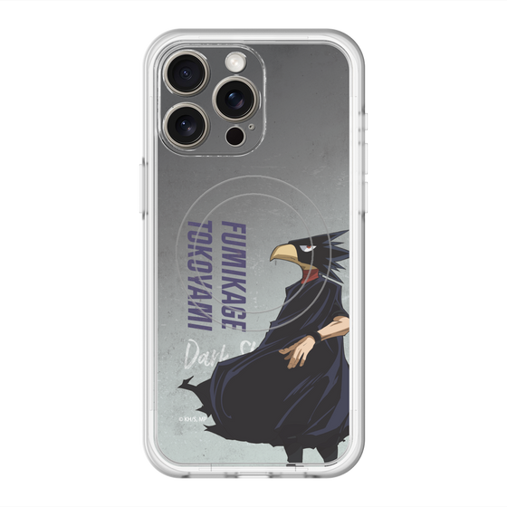 スリムプロテクションプレミアムケース with MagSafe［ 僕のヒーローアカデミア - 立ち絵 - 常闇 踏陰 ］