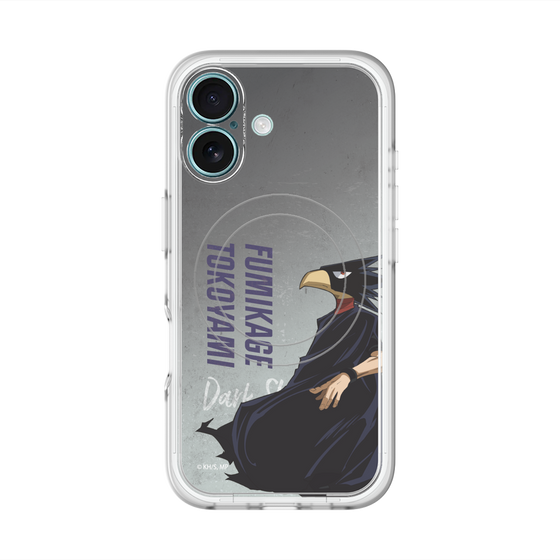 スリムプロテクションプレミアムケース with MagSafe［ 僕のヒーローアカデミア - 立ち絵 - 常闇 踏陰 ］