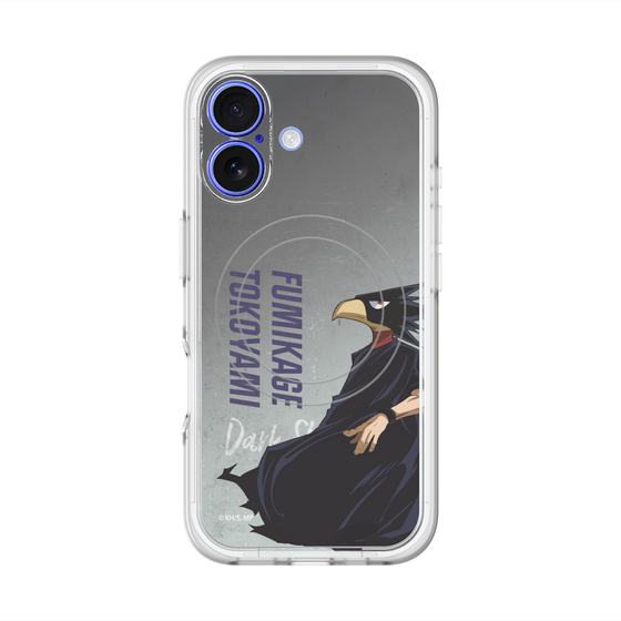 スリムプロテクションプレミアムケース with MagSafe［ 僕のヒーローアカデミア - 立ち絵 - 常闇 踏陰 ］