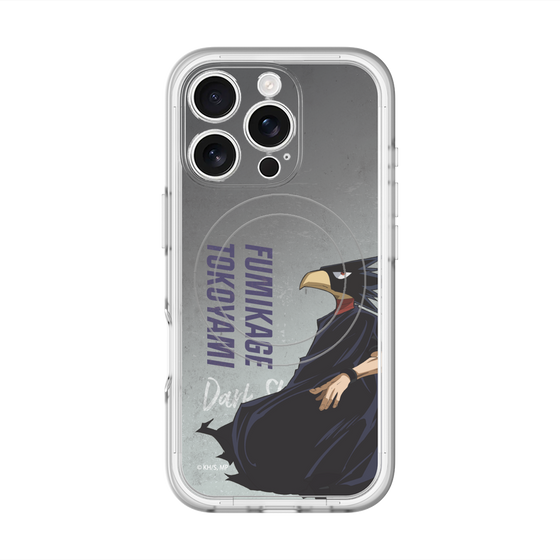 スリムプロテクションプレミアムケース with MagSafe［ 僕のヒーローアカデミア - 立ち絵 - 常闇 踏陰 ］