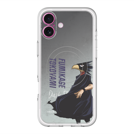 スリムプロテクションプレミアムケース with MagSafe［ 僕のヒーローアカデミア - 立ち絵 - 常闇 踏陰 ］