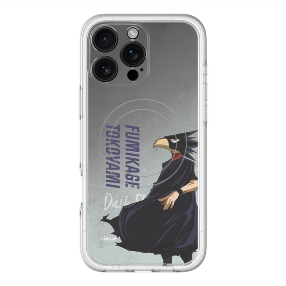 スリムプロテクションプレミアムケース with MagSafe［ 僕のヒーローアカデミア - 立ち絵 - 常闇 踏陰 ］