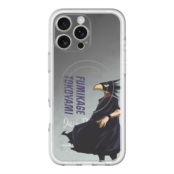 スリムプロテクションプレミアムケース with MagSafe［ 僕のヒーローアカデミア - 立ち絵 - 常闇 踏陰 ］