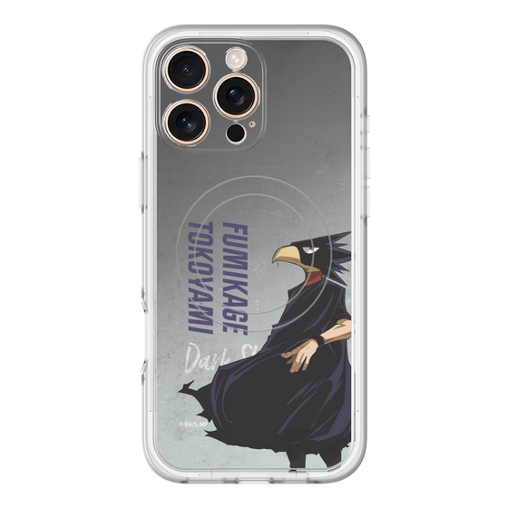 スリムプロテクションプレミアムケース with MagSafe［ 僕のヒーローアカデミア - 立ち絵 - 常闇 踏陰 ］