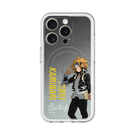 スリムプロテクションプレミアムケース with MagSafe［ 僕のヒーローアカデミア - 立ち絵 - 上鳴 電気 ］