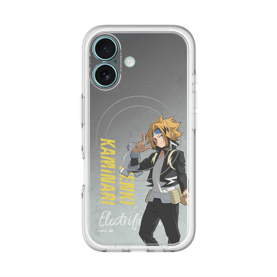 スリムプロテクションプレミアムケース with MagSafe［ 僕のヒーローアカデミア - 立ち絵 - 上鳴 電気 ］