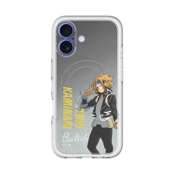 スリムプロテクションプレミアムケース with MagSafe［ 僕のヒーローアカデミア - 立ち絵 - 上鳴 電気 ］