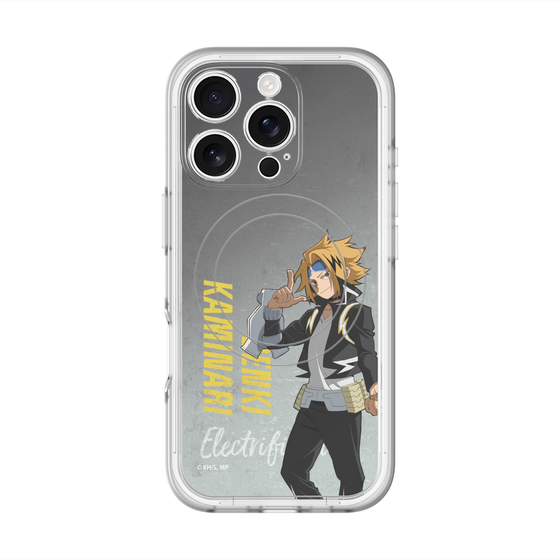 スリムプロテクションプレミアムケース with MagSafe［ 僕のヒーローアカデミア - 立ち絵 - 上鳴 電気 ］