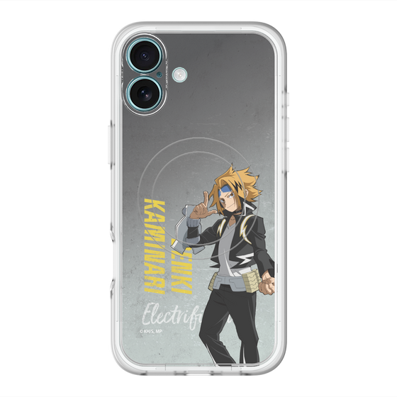 スリムプロテクションプレミアムケース with MagSafe［ 僕のヒーローアカデミア - 立ち絵 - 上鳴 電気 ］