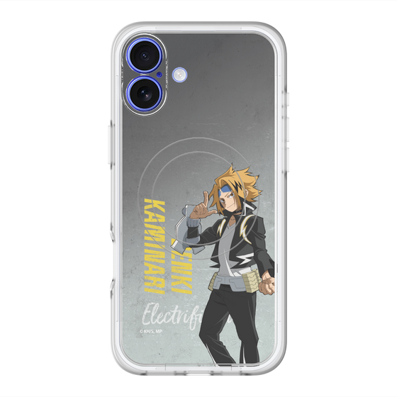 スリムプロテクションプレミアムケース with MagSafe［ 僕のヒーローアカデミア - 立ち絵 - 上鳴 電気 ］