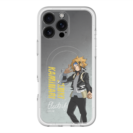 スリムプロテクションプレミアムケース with MagSafe［ 僕のヒーローアカデミア - 立ち絵 - 上鳴 電気 ］