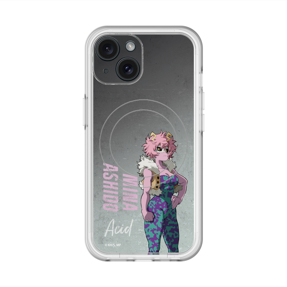 スリムプロテクションプレミアムケース with MagSafe［ 僕のヒーローアカデミア - 立ち絵 - 芦戸 三奈 ］