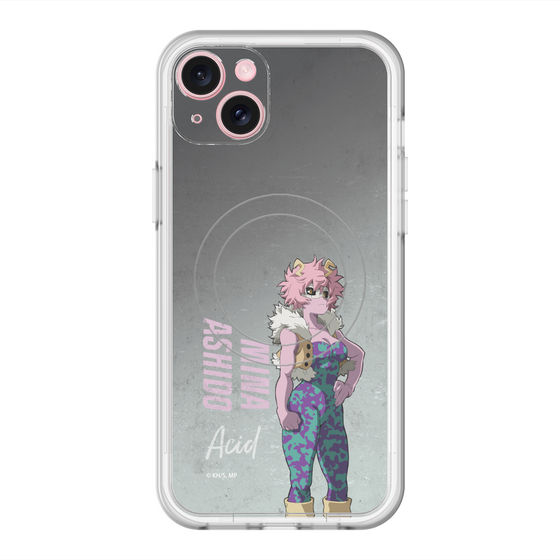 スリムプロテクションプレミアムケース with MagSafe［ 僕のヒーローアカデミア - 立ち絵 - 芦戸 三奈 ］