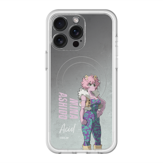 スリムプロテクションプレミアムケース with MagSafe［ 僕のヒーローアカデミア - 立ち絵 - 芦戸 三奈 ］