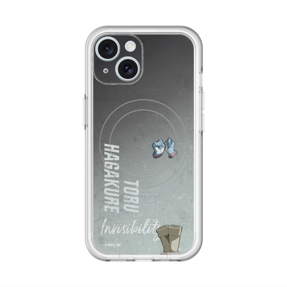 スリムプロテクションプレミアムケース with MagSafe［ 僕のヒーローアカデミア - 立ち絵 - 葉隠 透 ］