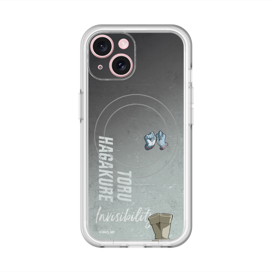 スリムプロテクションプレミアムケース with MagSafe［ 僕のヒーローアカデミア - 立ち絵 - 葉隠 透 ］