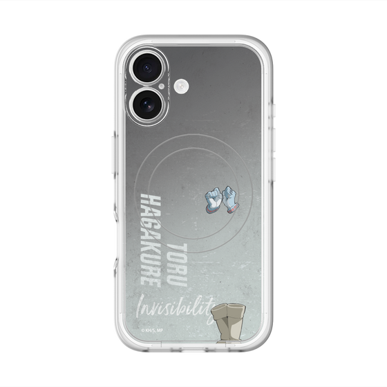 スリムプロテクションプレミアムケース with MagSafe［ 僕のヒーローアカデミア - 立ち絵 - 葉隠 透 ］