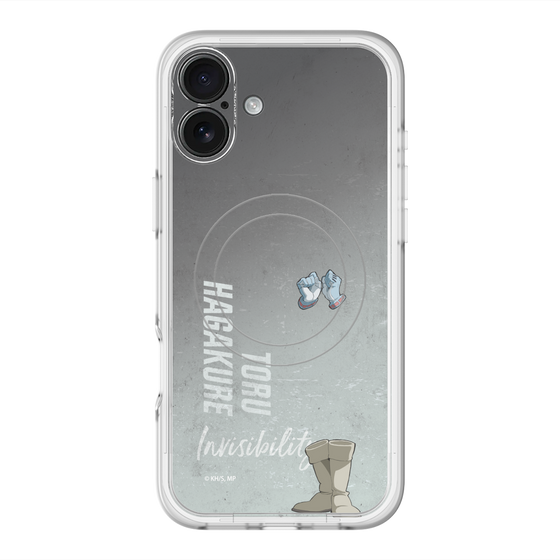 スリムプロテクションプレミアムケース with MagSafe［ 僕のヒーローアカデミア - 立ち絵 - 葉隠 透 ］