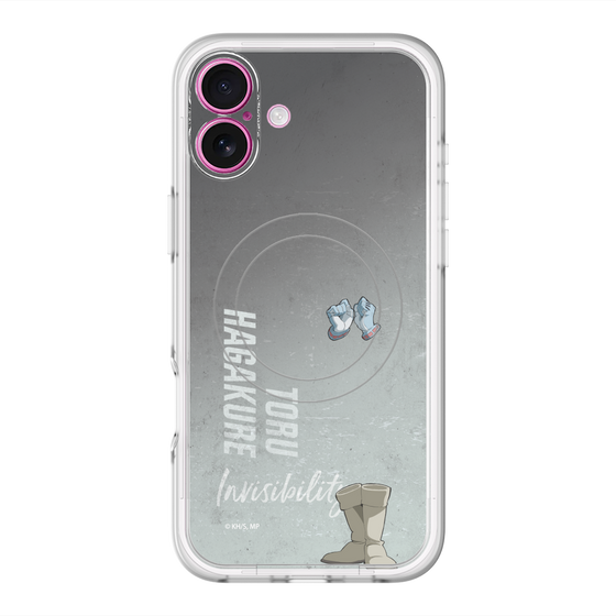 スリムプロテクションプレミアムケース with MagSafe［ 僕のヒーローアカデミア - 立ち絵 - 葉隠 透 ］