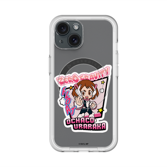 スリムプロテクションプレミアムケース with MagSafe［ 僕のヒーローアカデミア - ミニキャラ - 麗日 お茶子 ］