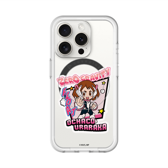 スリムプロテクションプレミアムケース with MagSafe［ 僕のヒーローアカデミア - ミニキャラ - 麗日 お茶子 ］