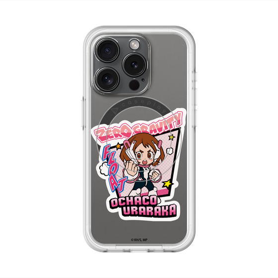 スリムプロテクションプレミアムケース with MagSafe［ 僕のヒーローアカデミア - ミニキャラ - 麗日 お茶子 ］