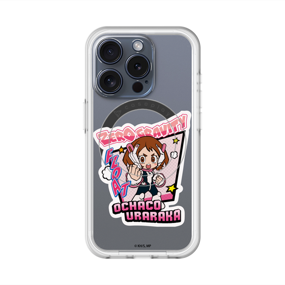 スリムプロテクションプレミアムケース with MagSafe［ 僕のヒーローアカデミア - ミニキャラ - 麗日 お茶子 ］