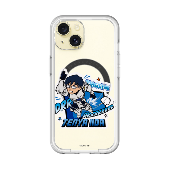 スリムプロテクションプレミアムケース with MagSafe［ 僕のヒーローアカデミア - ミニキャラ - 飯田 天哉 ］