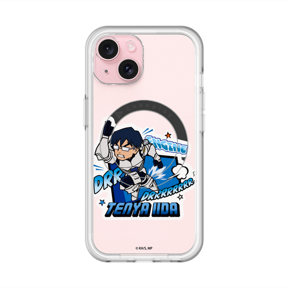 スリムプロテクションプレミアムケース with MagSafe［ 僕のヒーローアカデミア - ミニキャラ - 飯田 天哉 ］