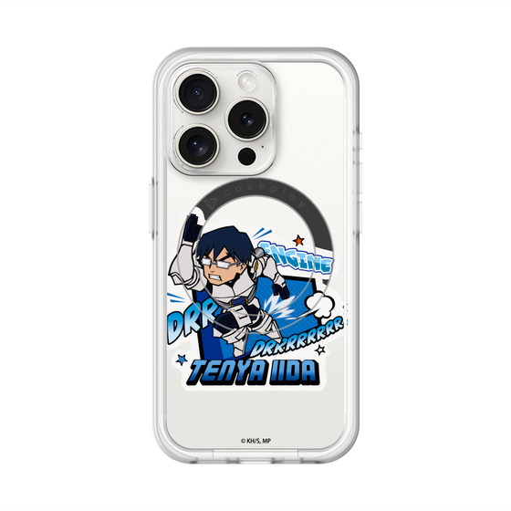 スリムプロテクションプレミアムケース with MagSafe［ 僕のヒーローアカデミア - ミニキャラ - 飯田 天哉 ］