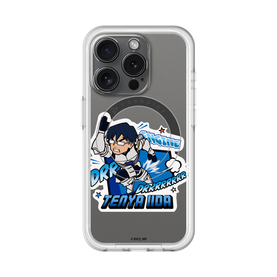 スリムプロテクションプレミアムケース with MagSafe［ 僕のヒーローアカデミア - ミニキャラ - 飯田 天哉 ］