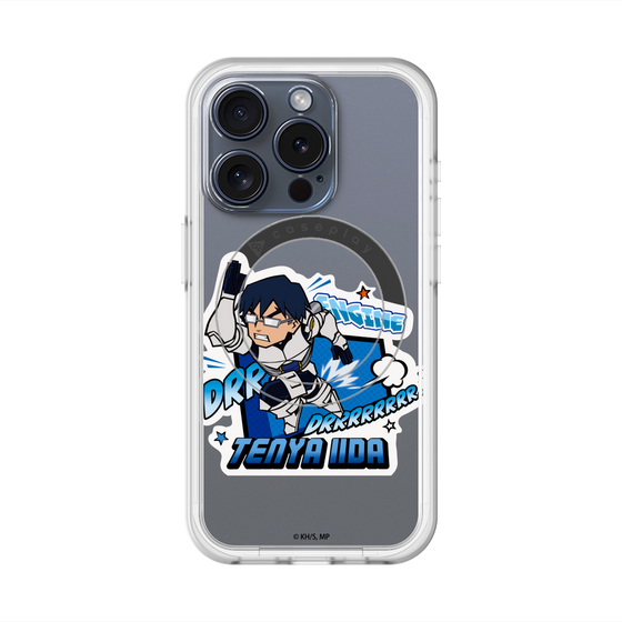 スリムプロテクションプレミアムケース with MagSafe［ 僕のヒーローアカデミア - ミニキャラ - 飯田 天哉 ］