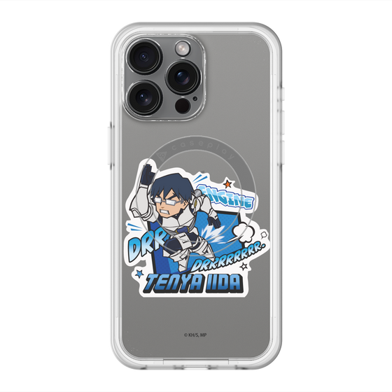 スリムプロテクションプレミアムケース with MagSafe［ 僕のヒーローアカデミア - ミニキャラ - 飯田 天哉 ］