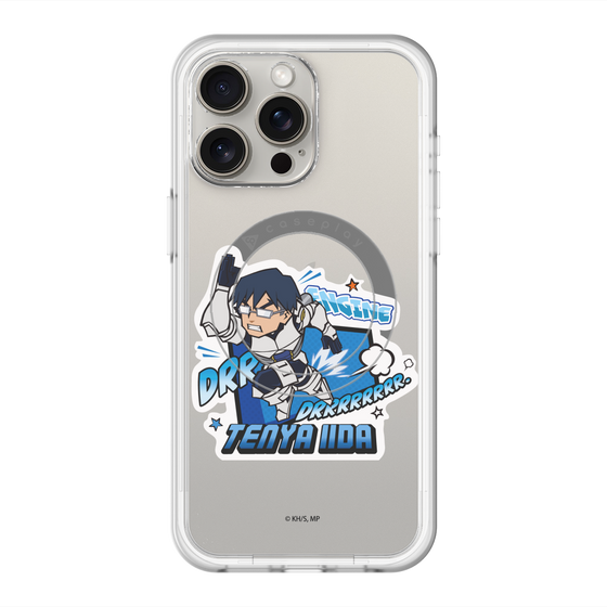 スリムプロテクションプレミアムケース with MagSafe［ 僕のヒーローアカデミア - ミニキャラ - 飯田 天哉 ］