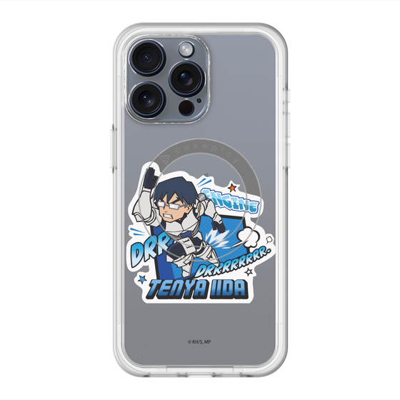 スリムプロテクションプレミアムケース with MagSafe［ 僕のヒーローアカデミア - ミニキャラ - 飯田 天哉 ］