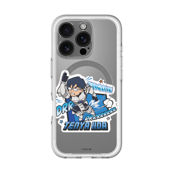 スリムプロテクションプレミアムケース with MagSafe［ 僕のヒーローアカデミア - ミニキャラ - 飯田 天哉 ］