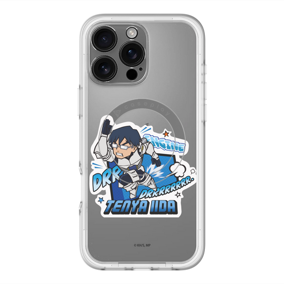 スリムプロテクションプレミアムケース with MagSafe［ 僕のヒーローアカデミア - ミニキャラ - 飯田 天哉 ］