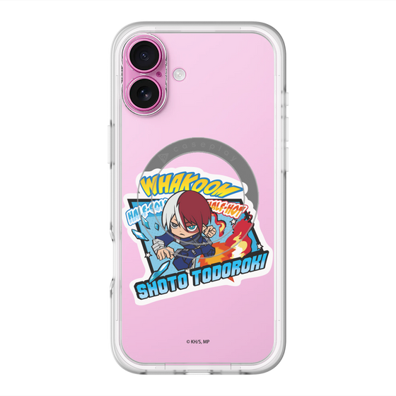 スリムプロテクションプレミアムケース with MagSafe［ 僕のヒーローアカデミア - ミニキャラ - 轟 焦凍 ］