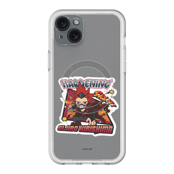 スリムプロテクションプレミアムケース with MagSafe［ 僕のヒーローアカデミア - ミニキャラ - 切島 鋭児郎 ］