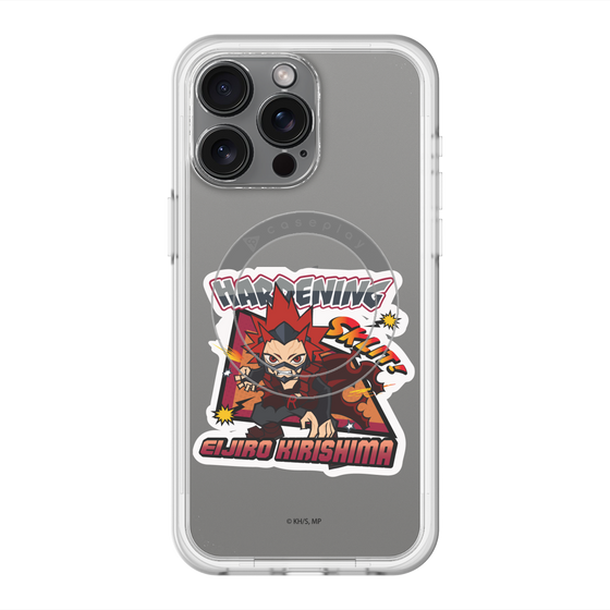 スリムプロテクションプレミアムケース with MagSafe［ 僕のヒーローアカデミア - ミニキャラ - 切島 鋭児郎 ］