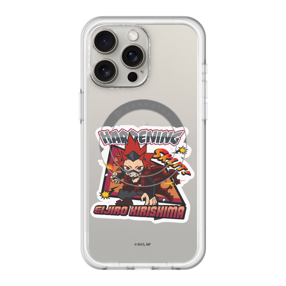 スリムプロテクションプレミアムケース with MagSafe［ 僕のヒーローアカデミア - ミニキャラ - 切島 鋭児郎 ］