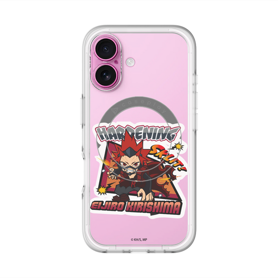 スリムプロテクションプレミアムケース with MagSafe［ 僕のヒーローアカデミア - ミニキャラ - 切島 鋭児郎 ］