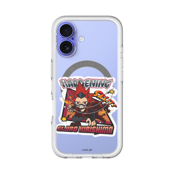 スリムプロテクションプレミアムケース with MagSafe［ 僕のヒーローアカデミア - ミニキャラ - 切島 鋭児郎 ］