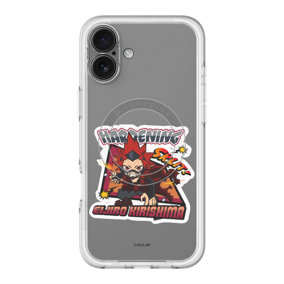 スリムプロテクションプレミアムケース with MagSafe［ 僕のヒーローアカデミア - ミニキャラ - 切島 鋭児郎 ］