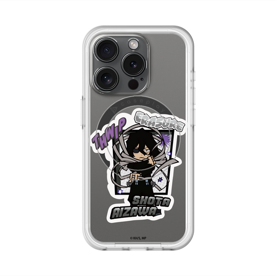 スリムプロテクションプレミアムケース with MagSafe［ 僕のヒーローアカデミア - ミニキャラ - 相澤 消太 ］