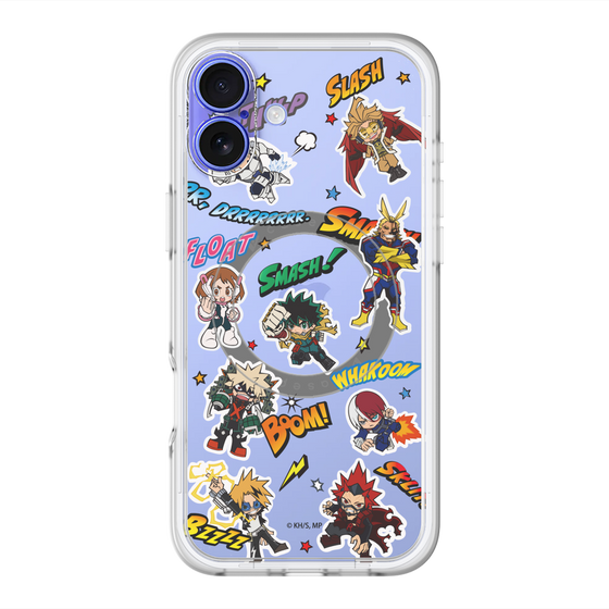 スリムプロテクションプレミアムケース with MagSafe［ 僕のヒーローアカデミア - アメコミ ］