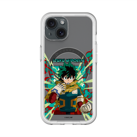 スリムプロテクションプレミアムケース with MagSafe［ 僕のヒーローアカデミア - ポップ - 緑谷 出久 ］