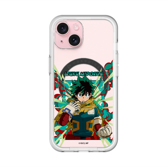 スリムプロテクションプレミアムケース with MagSafe［ 僕のヒーローアカデミア - ポップ - 緑谷 出久 ］