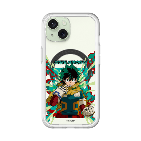 スリムプロテクションプレミアムケース with MagSafe［ 僕のヒーローアカデミア - ポップ - 緑谷 出久 ］