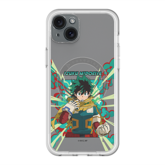 スリムプロテクションプレミアムケース with MagSafe［ 僕のヒーローアカデミア - ポップ - 緑谷 出久 ］